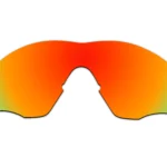 Replacement Polarized Lenses for Oakley M2 Frame XL OO9343 (Fire Red Mirror)