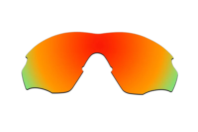 Replacement Polarized Lenses for Oakley M2 Frame XL OO9343 (Fire Red Mirror)