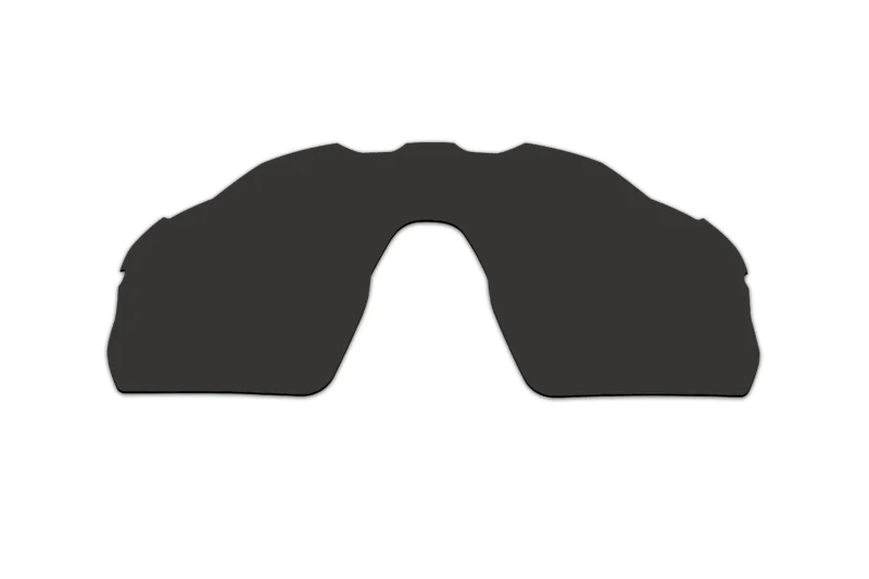 Replacement Polarized Vented Lenses for Oakley Radar EV Pitch OO9211 (Black)