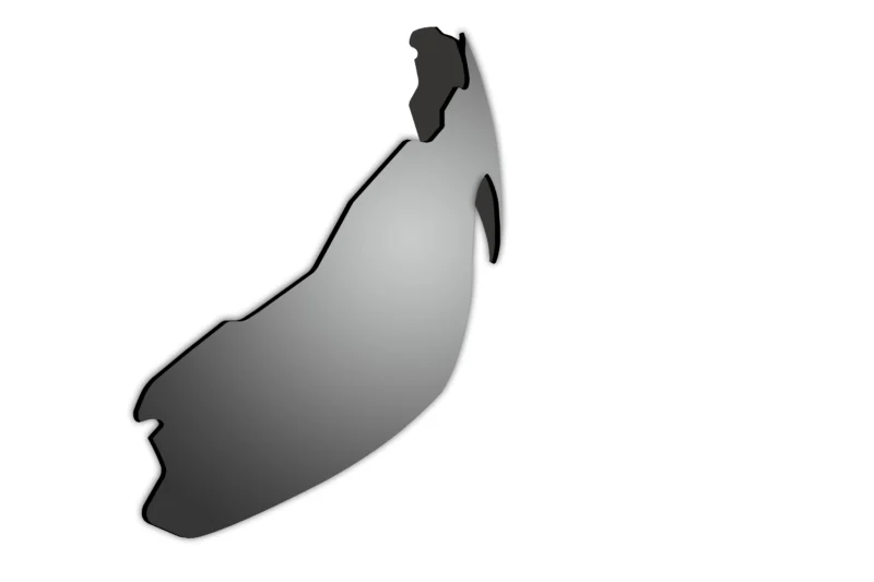 Replacement Polarized Vented Lenses for Oakley Radar EV Pitch OO9211 (Silver Coating) - Image 3