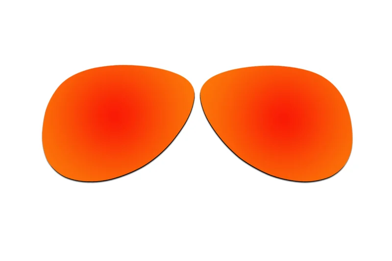 Replacement Polarized Lenses for Oakley Elmont M (Medium 58mm) OO4119 (Fire Red Coating)