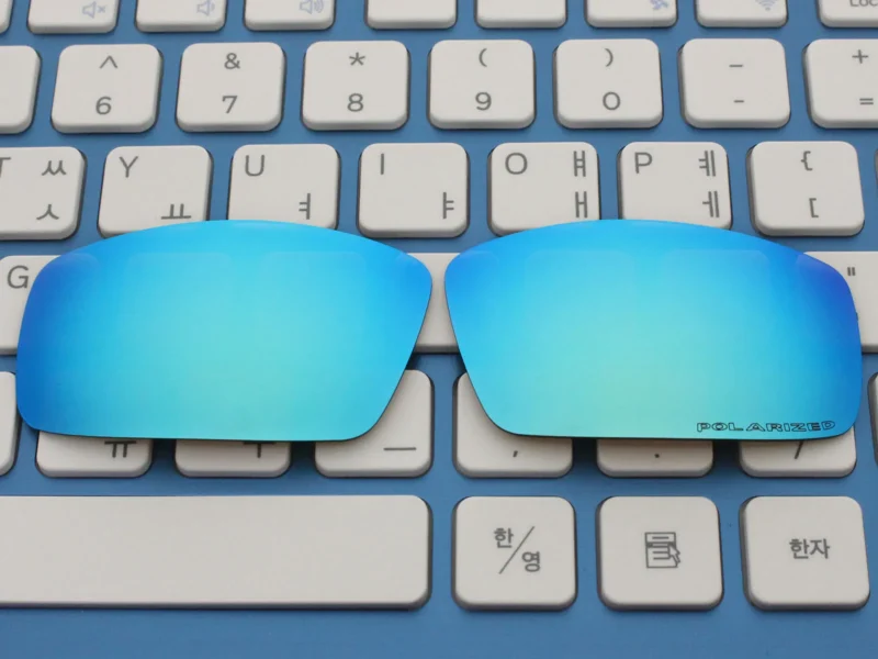 Replacement Polarized Lenses for Oakley Canteen (2006) (Ice Blue Mirror)