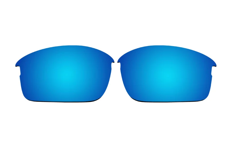 Replacement Polarized Lenses for Oakley Bottle Rocket OO9164 (Ice Blue Mirror)