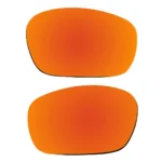 Replacement Polarized Lenses for Oakley Racing Jacket, New (Fire Red Mirror)