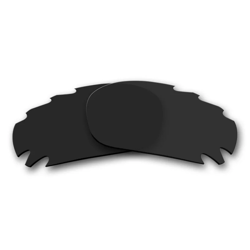 Replacement Polarized Vented Lenses for Oakley Racing Jacket (Black) - Image 3