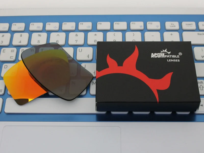 Replacement Polarized Lenses for Oakley Eyepatch 1 (Fire Red Mirror) - Image 5