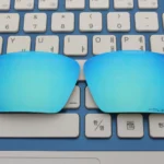 Replacement Polarized Lenses for Oakley Eyepatch 1 (Ice Blue Mirror)