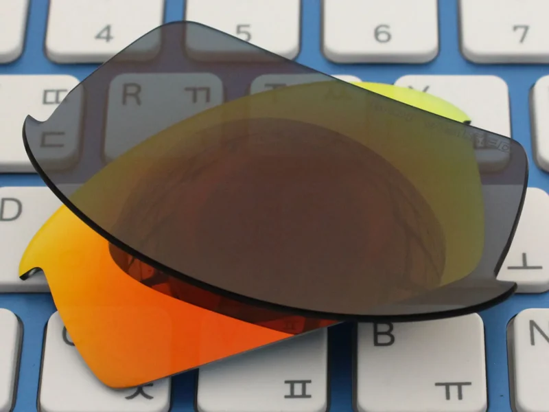 Replacement Polarized Lenses for Oakley Bottlecap (Fire Red Mirror) - Image 3