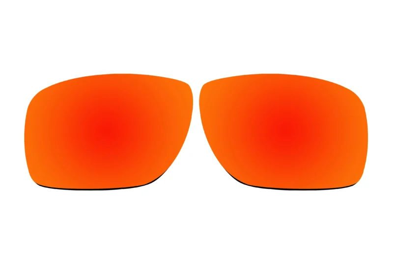 Replacement Polarized Lenses for Oakley Dispatch 1 OO9090 (Fire Red Mirror)