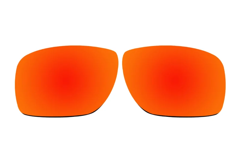 Replacement Polarized Lenses for Oakley Dispatch 1 OO9090 (Fire Red Mirror)