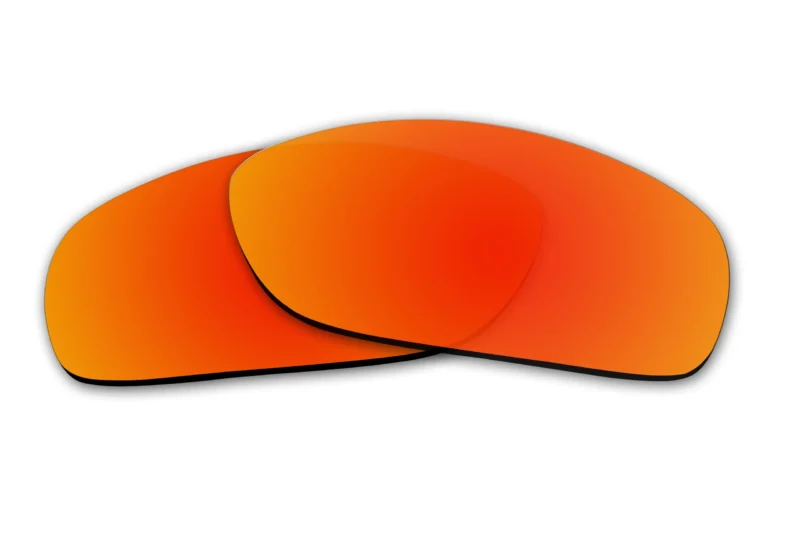 Replacement Polarized Lenses for Oakley Ten OO9128 (Fire Red Mirror) - Image 2