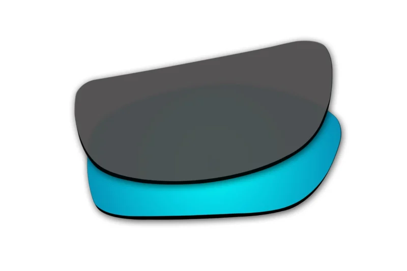 Replacement Polarized Lenses for Oakley Ten OO9128 (Ice Blue Mirror) - Image 3