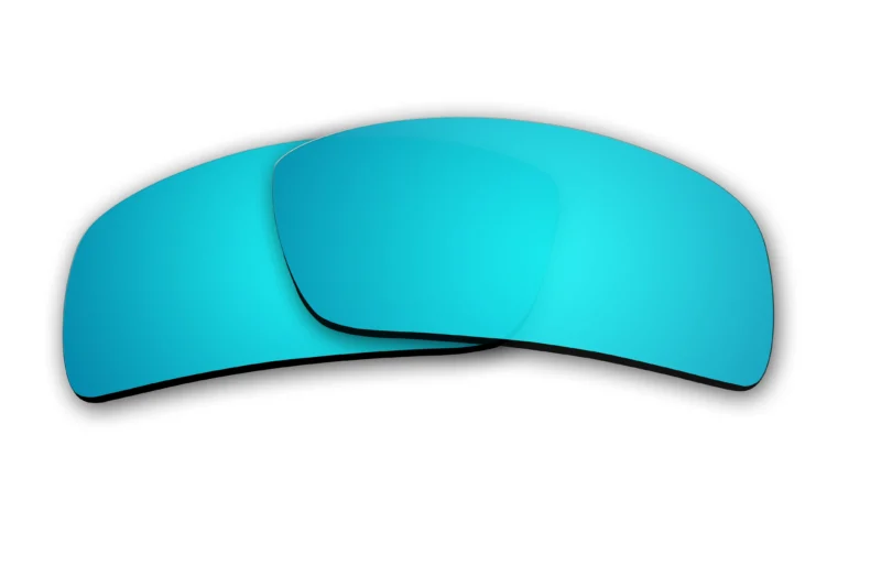 Replacement Polarized Lenses for Oakley Oil Drum (Ice Blue Mirror) - Image 2