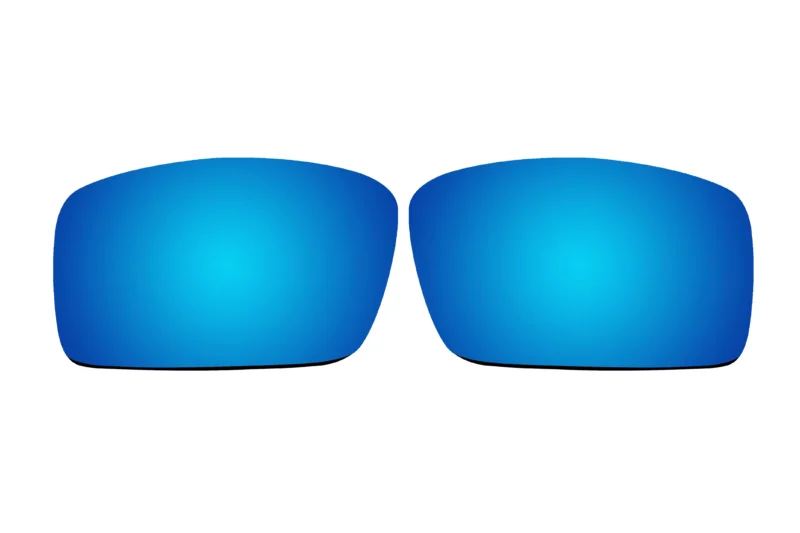 Replacement Polarized Lenses for Oakley Oil Drum (Ice Blue Mirror)