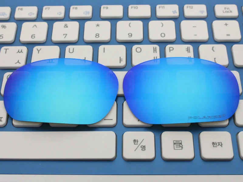 Replacement Polarized Lenses for Oakley Jawbone (Ice Blue Mirror)