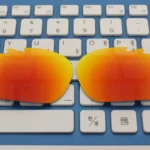 Replacement Polarized Vented Lenses for Oakley Jawbone (Fire Red Mirror)