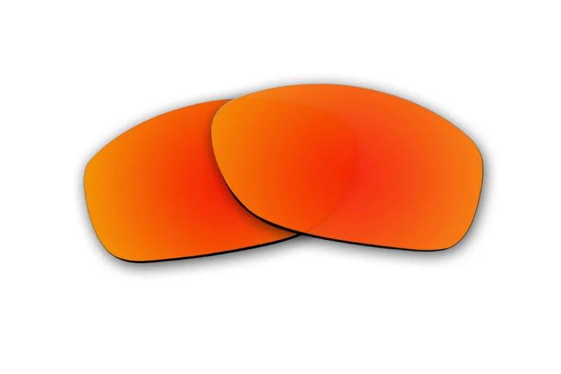 Replacement Polarized Lenses for Oakley Pit Bull OO9127 (Fire Red Mirror) - Image 2