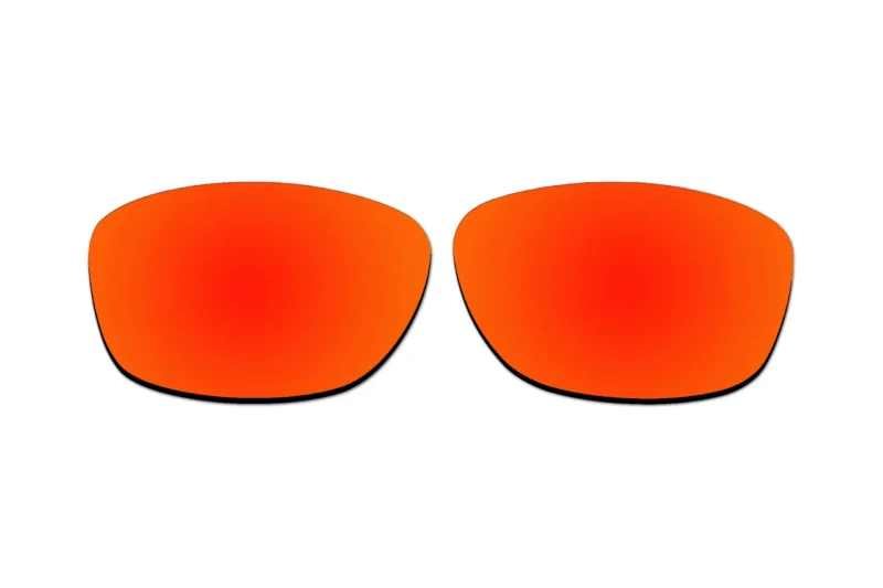 Replacement Polarized Lenses for Oakley Pit Bull OO9127 (Fire Red Mirror)