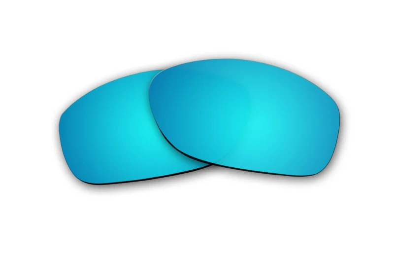 Replacement Polarized Lenses for Oakley Pit Bull OO9127 (Ice Blue Mirror) - Image 2