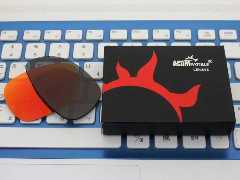 Replacement Polarized Lenses for Oakley Felon (Fire Red Mirror) - Image 5