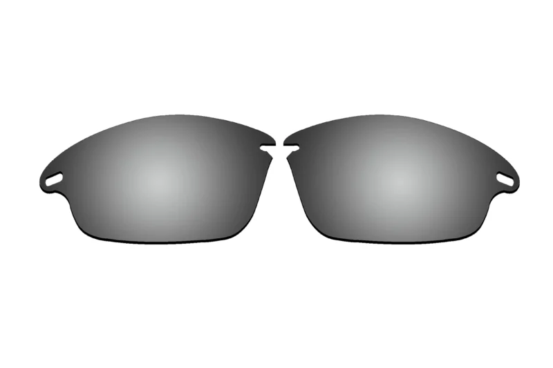 Replacement Polarized Lenses for Oakley Fast Jacket OO9097 (Silver Coating Mirror)