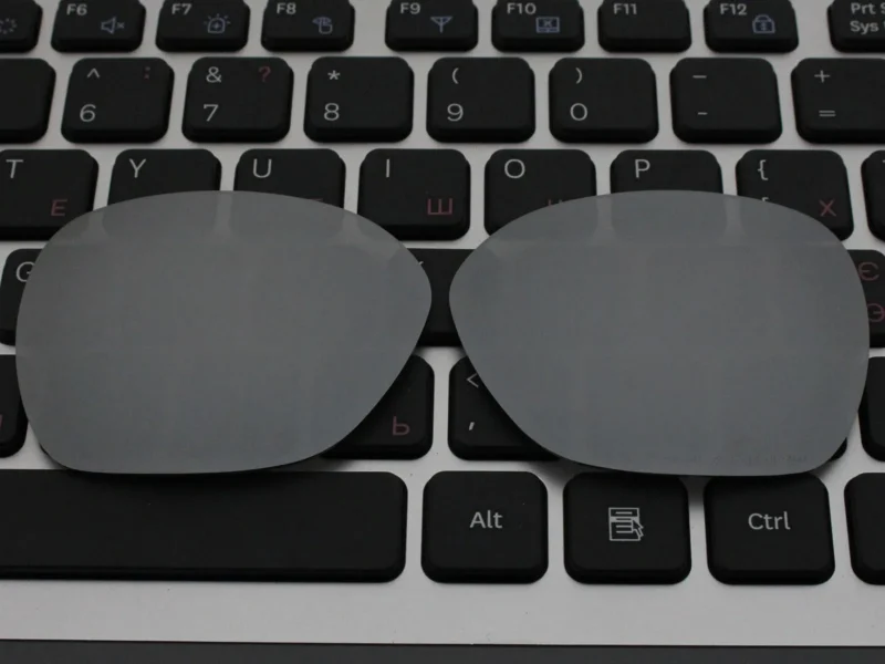 Replacement Polarized Lenses for Oakley Overtime OO9167 (Silver Mirror)