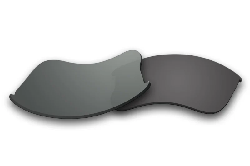 Replacement Polarized Lenses for Oakley Flak Jacket XLJ / Flak Jacket XLJ Asian Fit (Grey) - Image 2