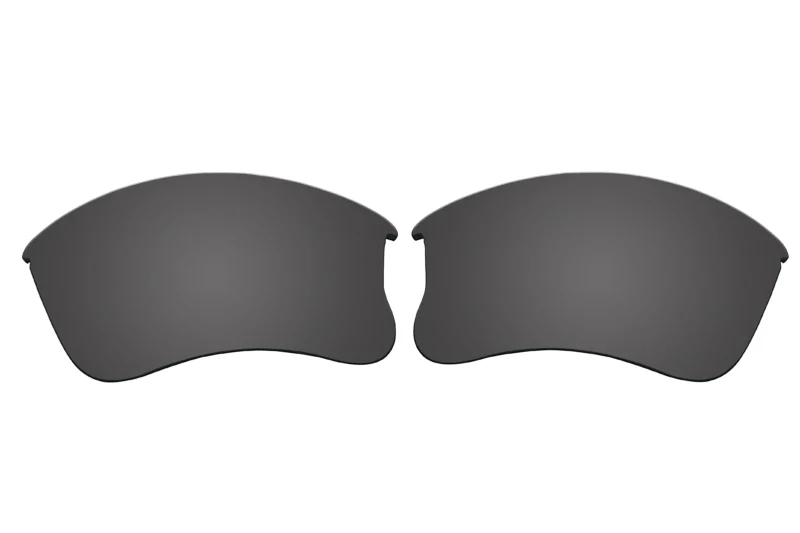 Replacement Polarized Lenses for Oakley Flak Jacket XLJ / Flak Jacket XLJ Asian Fit (Grey)