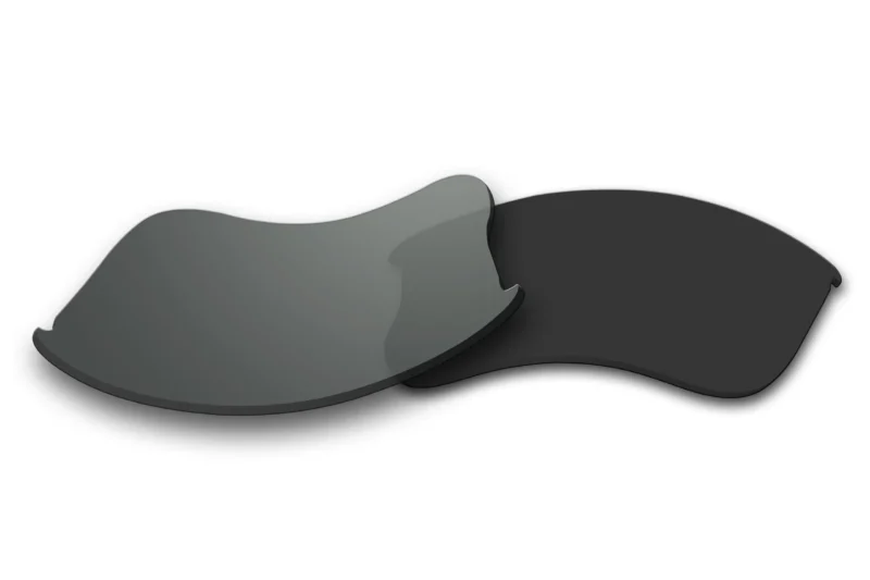 Replacement Polarized Lenses for Oakley Flak Jacket XLJ / Flak Jacket XLJ Asian Fit (Black) - Image 2