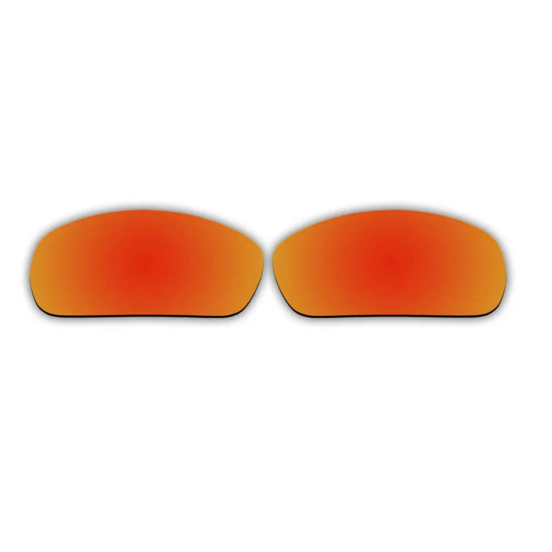 Polarized Replacement Sunglasses Lenses for Spy Optics Bounty (Fire Red Mirror)