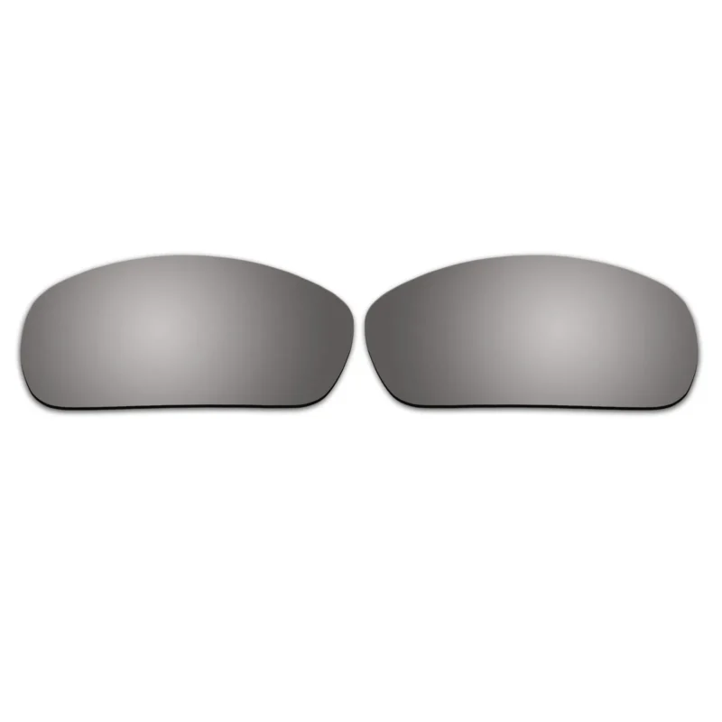 Polarized Replacement Sunglasses Lenses for Spy Optics Bounty (Silver Mirror)