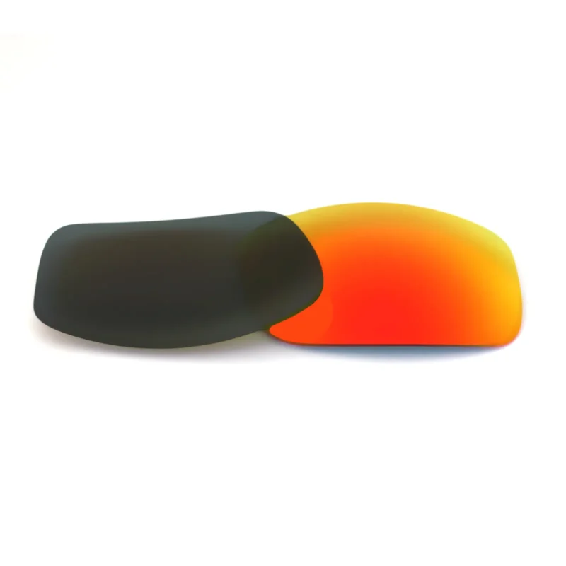 Polarized Replacement Sunglasses Lenses for Spy Optics Clash  (Fire Red Mirror) - Image 2