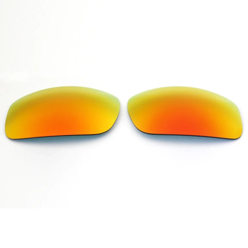 Polarized Replacement Sunglasses Lenses for Spy Optics Clash  (Fire Red Mirror)