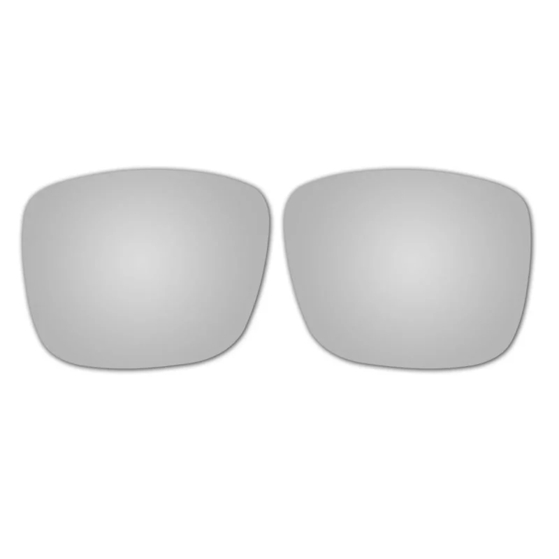 Polarized Replacement Sunglasses Lenses for Spy Optics Discord (Silver Mirror)