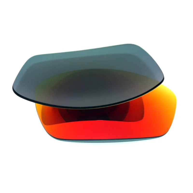 Polarized Replacement Sunglasses Lenses for Spy Optics Kash (Fire Red Mirror) - Image 3