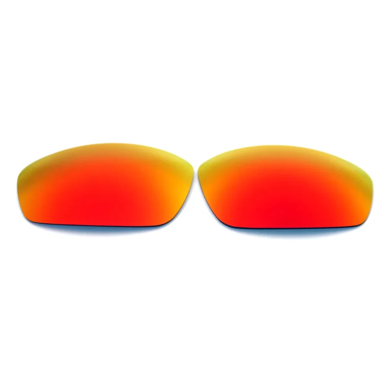 Polarized Replacement Sunglasses Lenses for Spy Optics Kash (Fire Red Mirror)