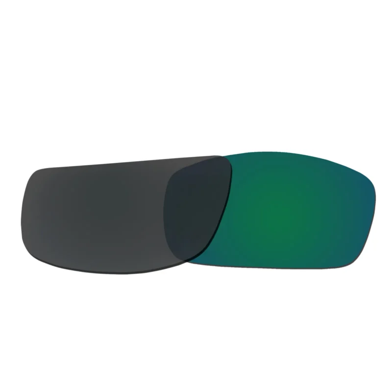 Polarized Replacement Sunglasses Lenses for Spy Optics Logan (Green Mirror) - Image 2