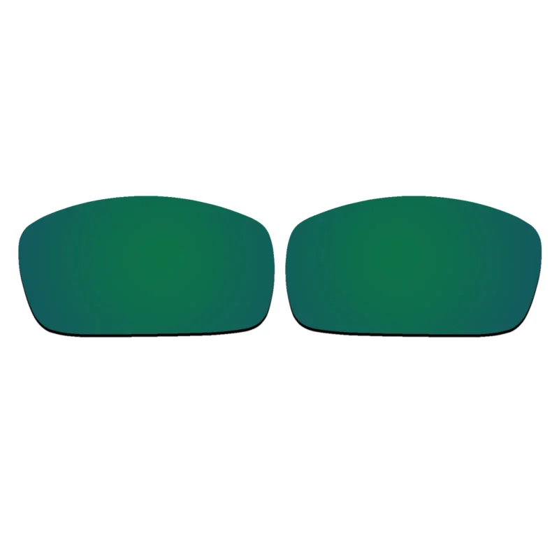 Polarized Replacement Sunglasses Lenses for Spy Optics Logan (Green Mirror)