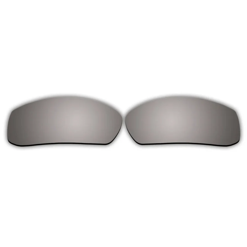 Polarized Replacement Sunglasses Lenses for Spy Optics McCoy (Silver Mirror)