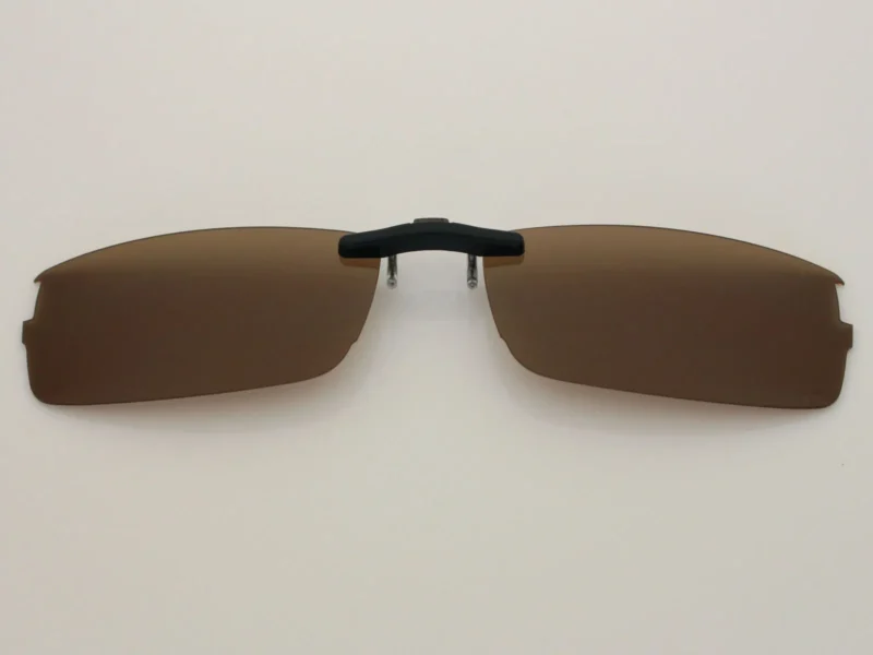 Custom Polarized Hook Up Replacement Sunglasses For Oakley HALFSHOCK OX3119 3119 55x19 (Bronze Brown)