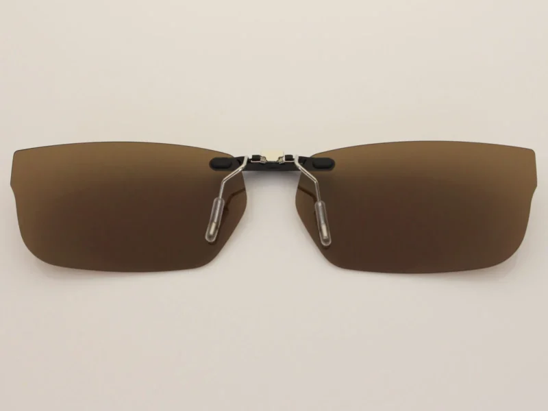 Custom Polarized Clip on Replacement Sunglasses For Oakley 1060 BUCKET 53x17-F OX1060 (Bronze Brown) - Image 2