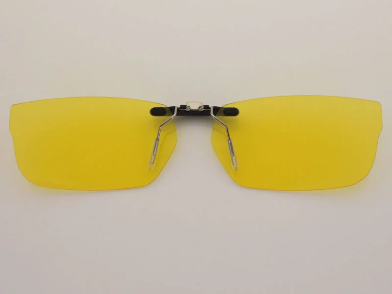 Custom Polarized Clip on Replacement Sunglasses For Oakley 1060 BUCKET 53x17-F OX1060  (Yellow) - Night Vision - Image 2