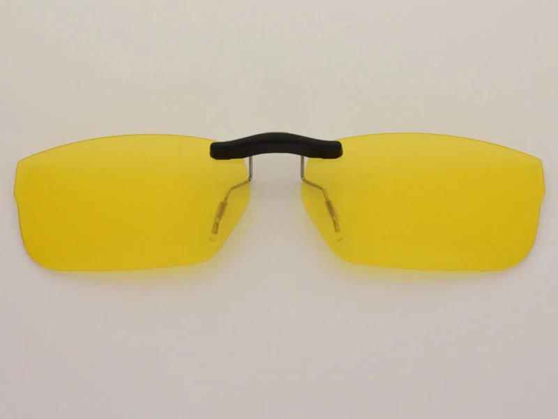 Custom Polarized Clip on Replacement Sunglasses For Oakley 1060 BUCKET 53x17-F OX1060  (Yellow) - Night Vision