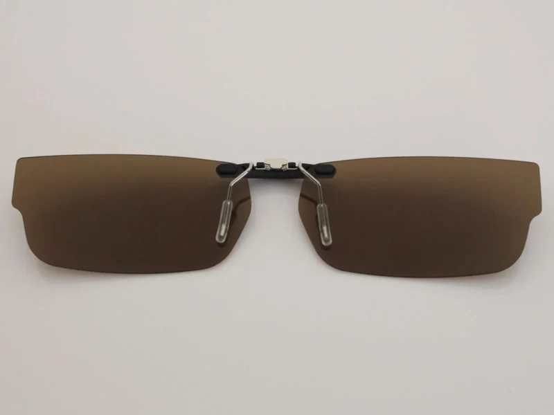 Custom Polarized Clip on Replacement Sunglasses For Oakley 1080 SERVO (55) OX1080 55x18 (Bronze Brown) - Image 2