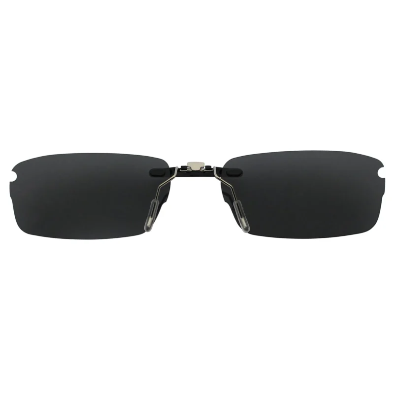 Custom Polarized Clip On Replacement Sunglasses For Oakley RHINOCHASER OX3111 52 X19 (Black) - Image 3