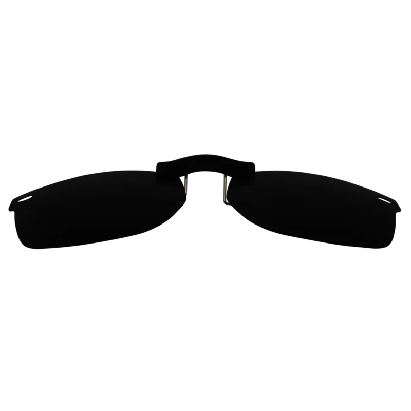 Custom Polarized Clip On Sunglasses For RAYBAN RB5228 (RX5228) 50-17-140 50x17 (Black Color Lenses) - Image 5