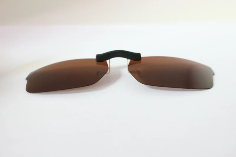 Custom Polarized Clip on Sunglasses For RayBan RB5245 (RX5245) 54x17 (Bronze Brown) - Image 5