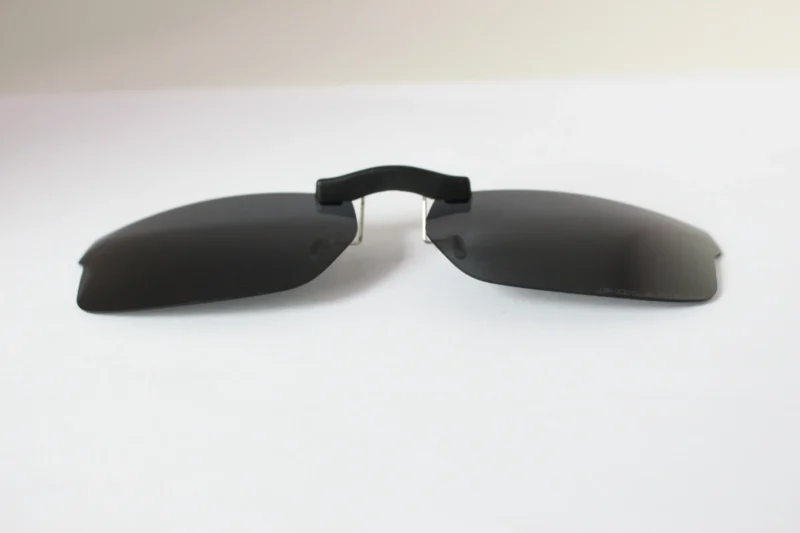 Custom Polarized Clip on Sunglasses For RayBan RB5245 (RX5245) 54x17 (Black) - Image 5