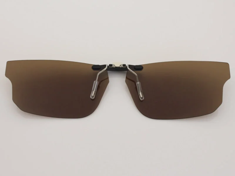 Custom Polarized  Clip On Replacement Sunglasses For Oakley Voltage (53) OX8049 53-19-137 (Bronze Brown) - Image 2