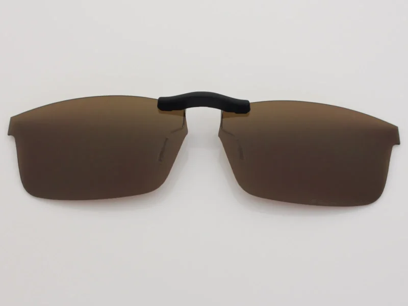 Custom Polarized  Clip On Replacement Sunglasses For Oakley Pitchman (55) OX8050 55-18-140 (Bronze Brown)